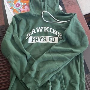 Nike Stranger Things Green sweater - mens size small